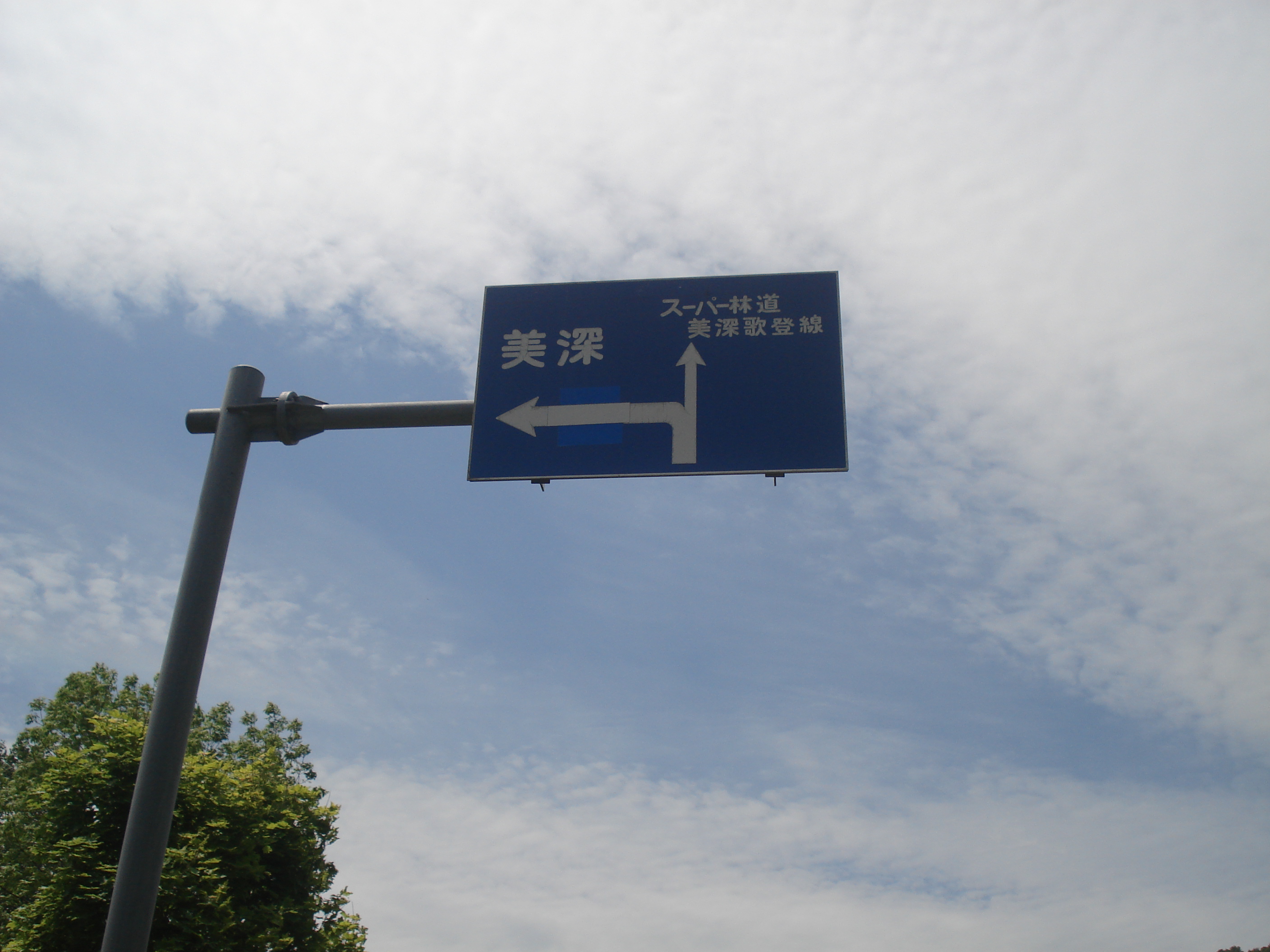 スーパー林道標識