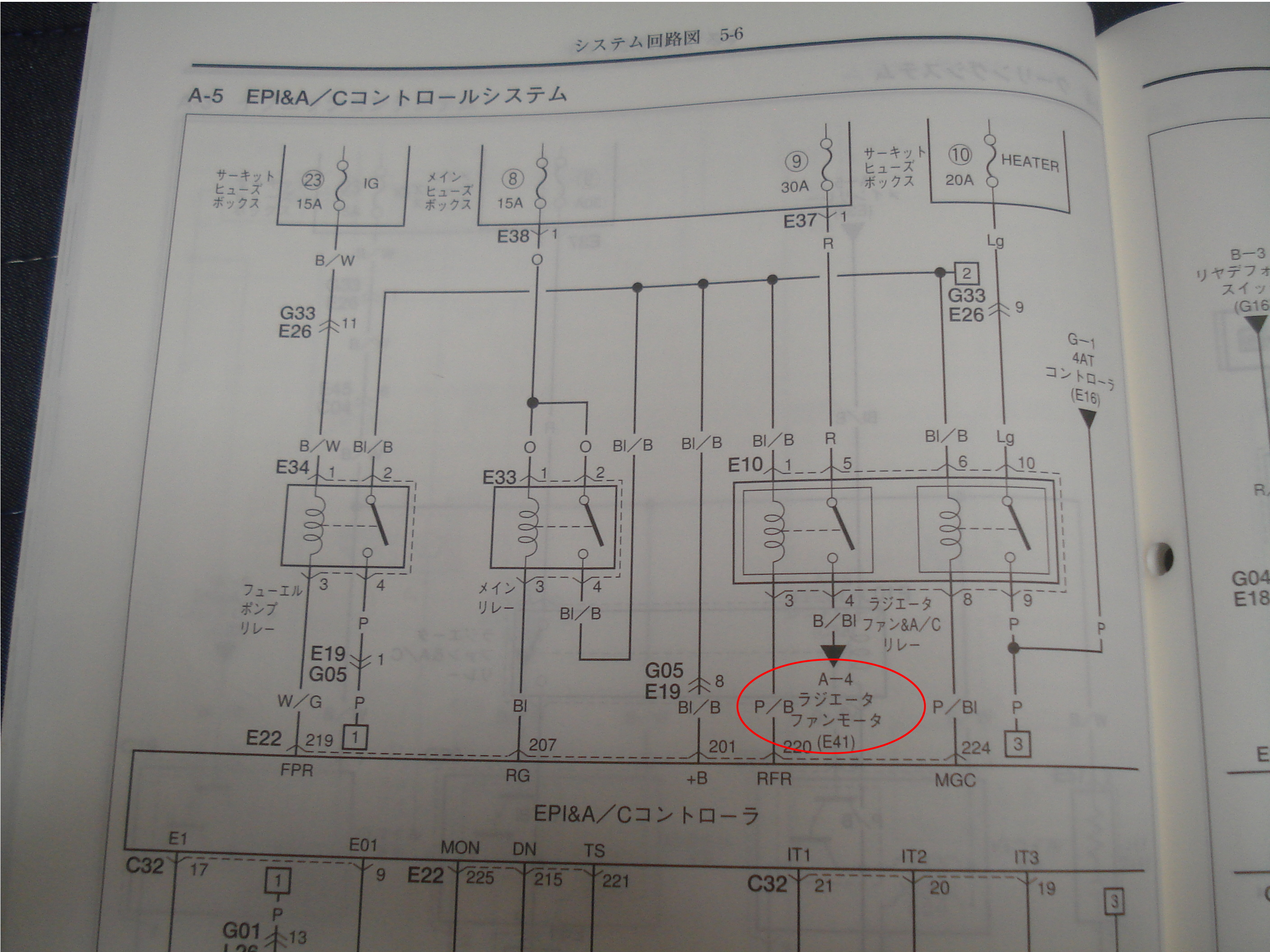 ｊｂ２３ｗクーリングシステム回路図